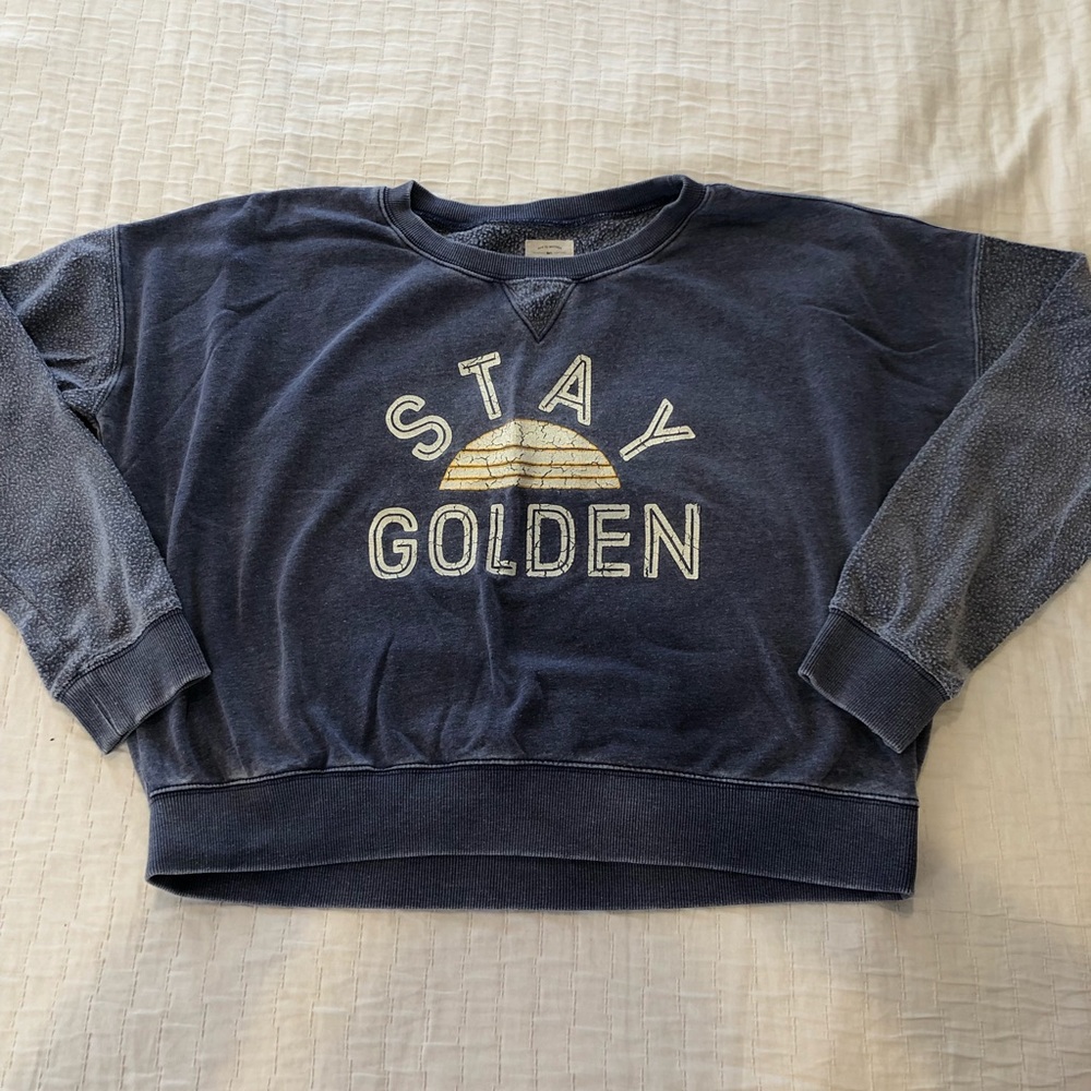 Billabong Stay Golden Crop sweatshirt